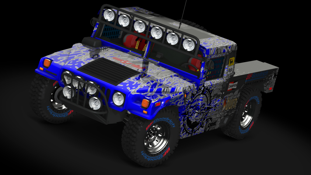 CT2 Hummer H1 Trophy Truck, skin 05