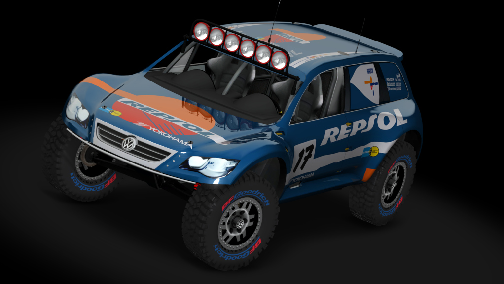 CT2 VW Touareg Trophy Truck, skin 02