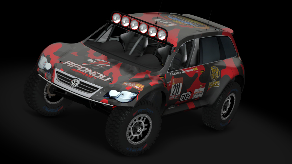 CT2 VW Touareg Trophy Truck, skin Ruben_Gimeno_211