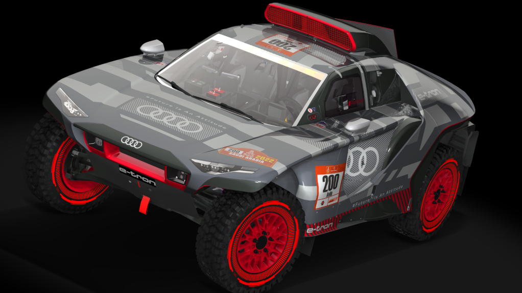 CTE Audi RSQ e-tron, skin Avila_200_Dakar_2023