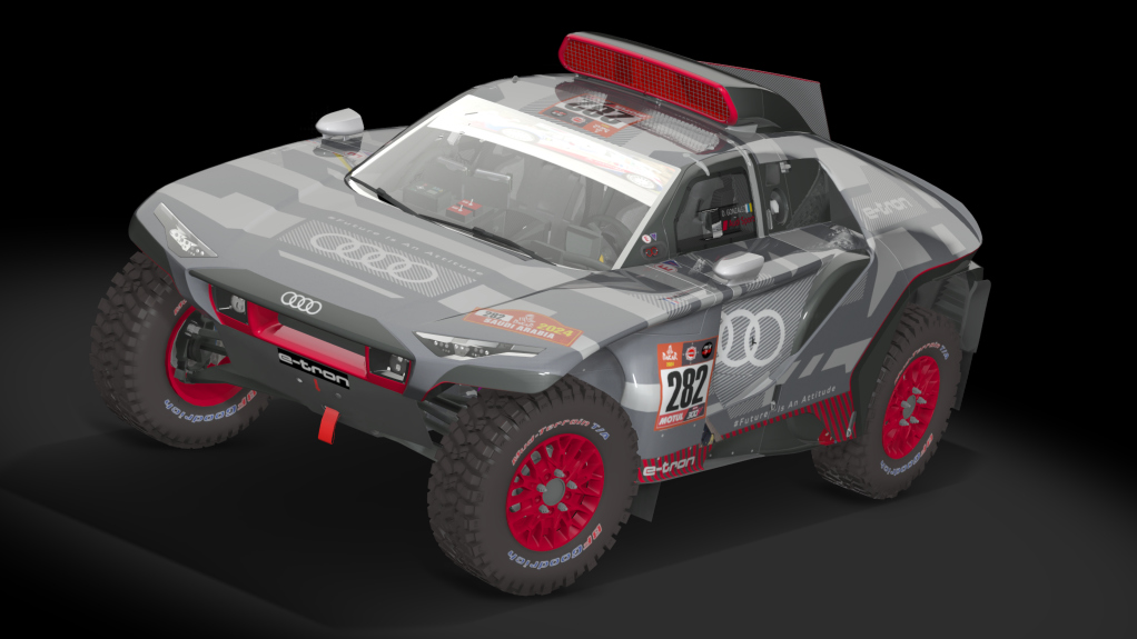 CTE Audi RSQ e-tron, skin DKR24_282_Daniel_Gonzalez