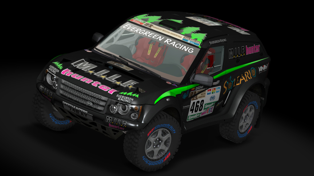 CT4 Bowler Nemesis, skin Stivi RW Dakar 2017