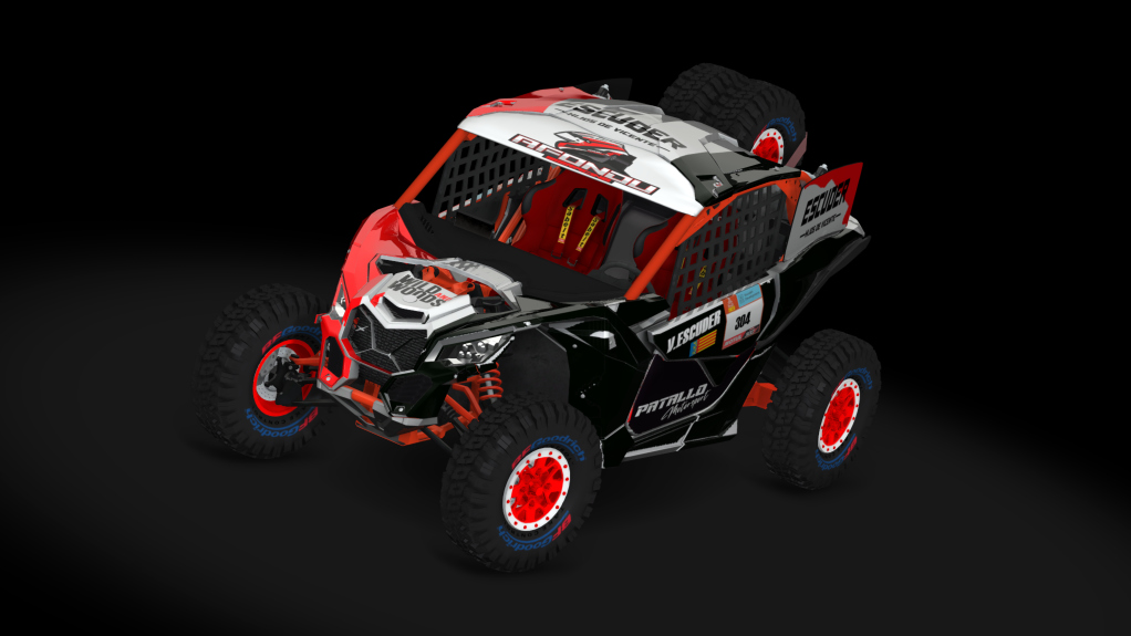 CT3 Can-am Maverick X3, skin Vicente_Escuder_304