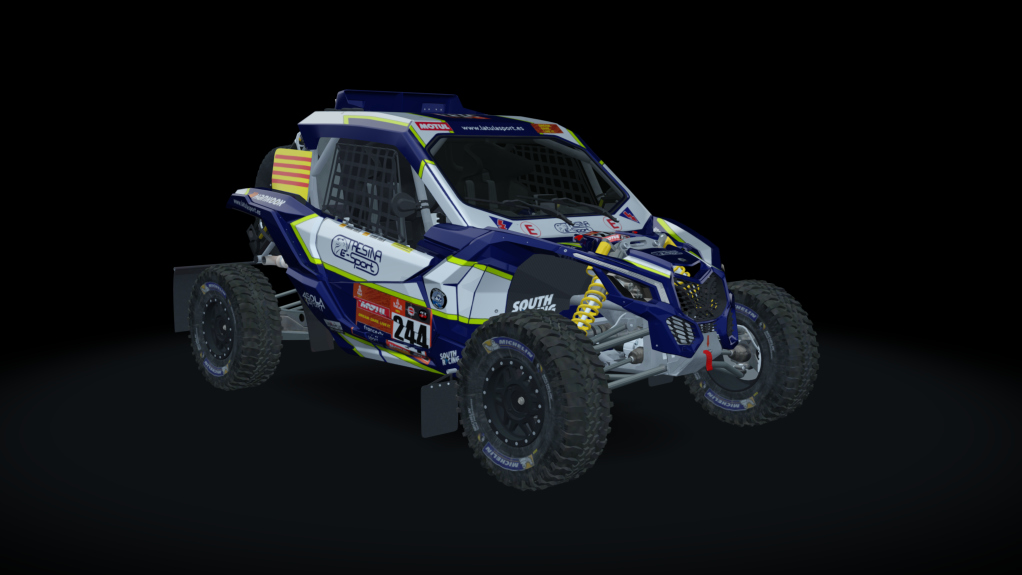 CT3pro Can-am Maverick XRS, skin DKR24_244_Marc_Solà