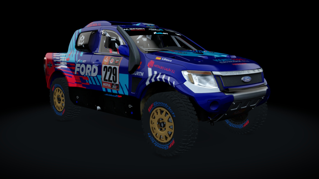 CT4 Ford Ranger, skin DKR24_229_Jose_Gosenje