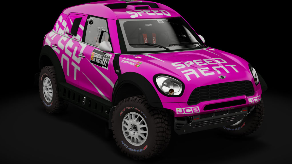 CT4 Mini Countryman, skin M.Gameiro Baja Aragon 2023 #229_by victorggdesign