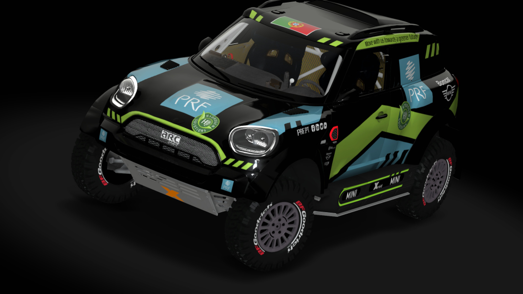 CT4 Mini John Cooper rally, skin João Ferreira