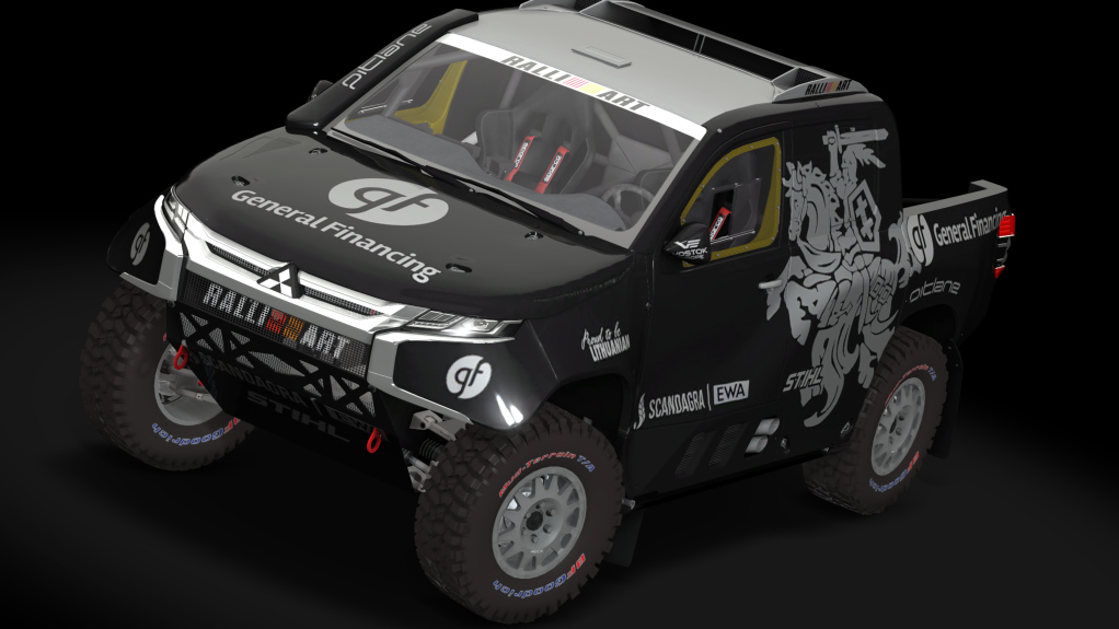 CT4 Mitsubishi L200, skin 02