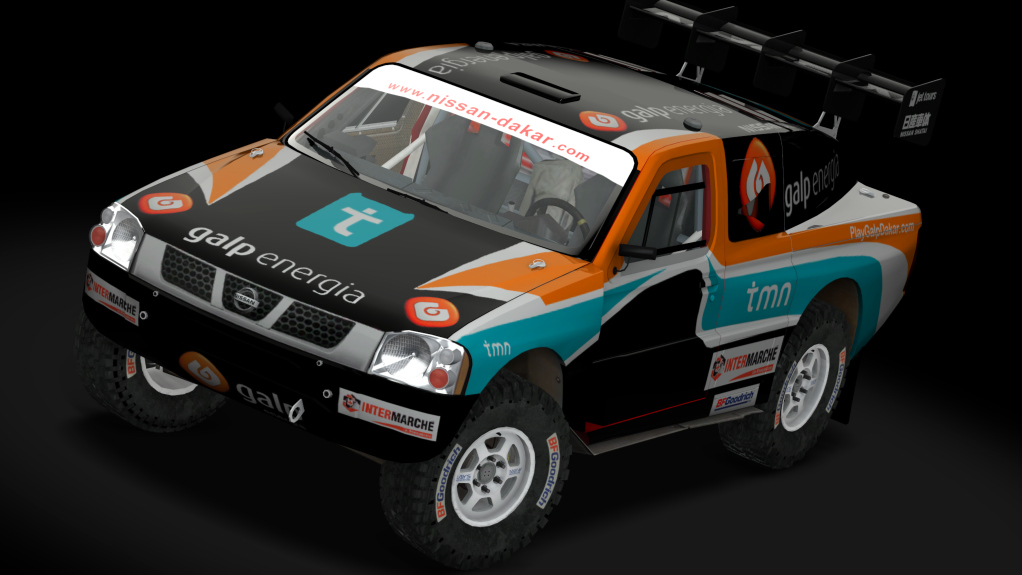 CT4 Nissan navara D22, skin Carlos Sousa