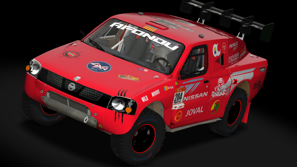 CT4 Nissan navara D22, skin M.Puig_204