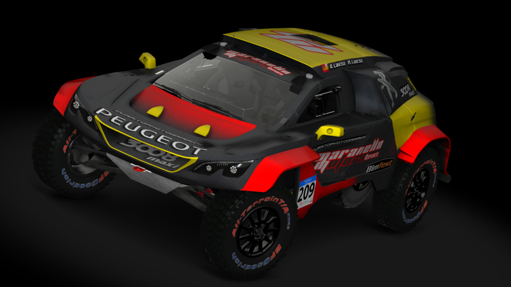 CT2 Peugeot 3008 Maxi, skin 209-Daniel Lancha