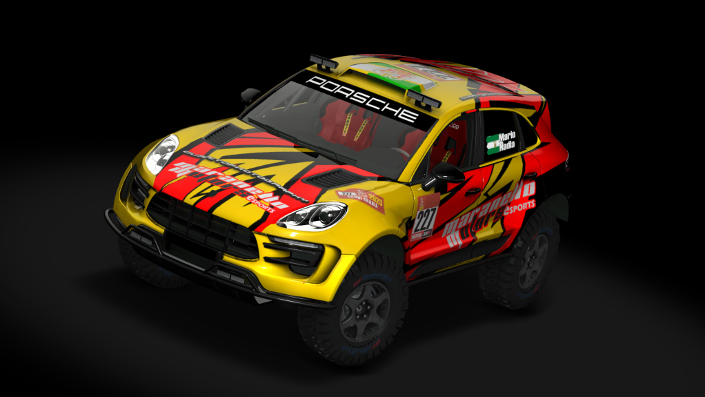 CJR Porsche Macan, skin Mario_Coca_227