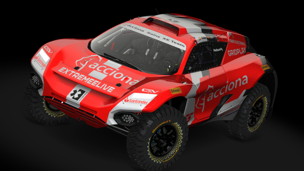 CTE Spark Odyssey Dakar concept, skin Acciona