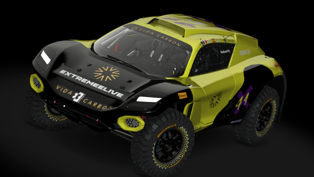 CTE Spark Odyssey Dakar concept, skin X44_VidaCarbon_S2_Sardinia