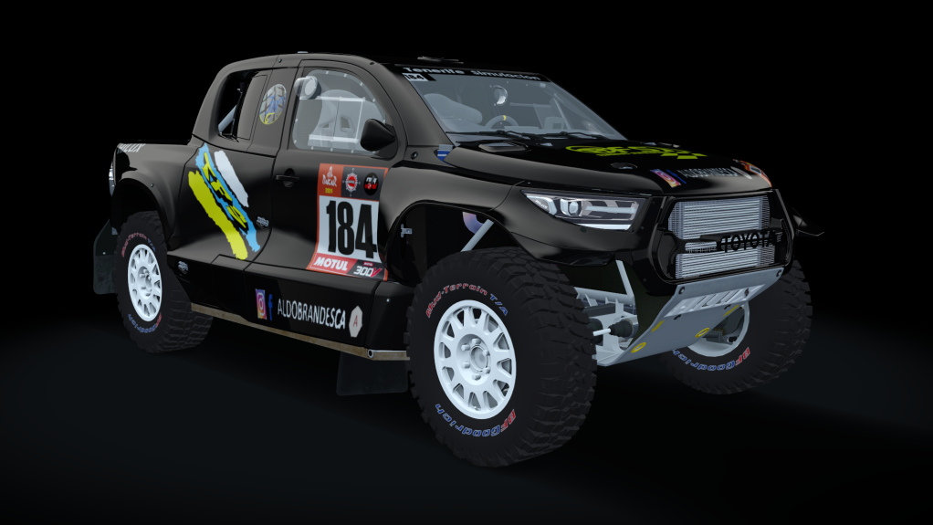 CT4 Toyota Hilux 22, skin DKR24_184_Josue_Barroso