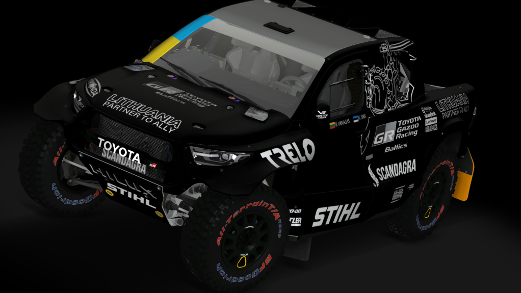 CT4 Toyota Hilux 22, skin bv