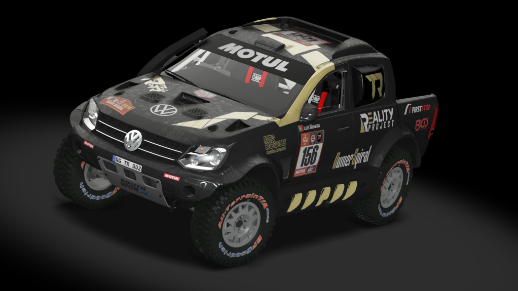 CT4 VW Amarok, skin DKR24_156_Luis_Bioucas