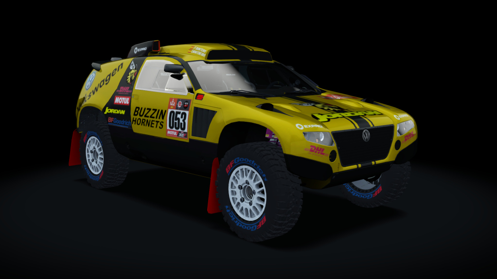 CT4 VW Touareg EVO, skin DKR24_053_Federico_Quintero