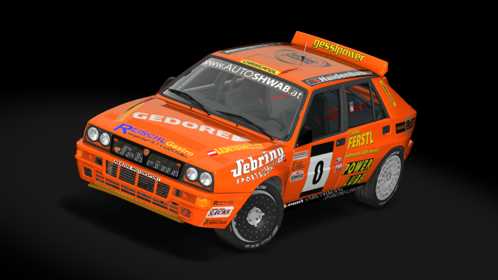 Gr A8 Lancia Delta HF Inegrale EVOII GRAVEL, skin 12