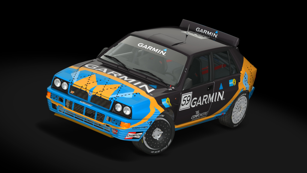 Gr A8 Lancia Delta HF Inegrale EVOII GRAVEL, skin 15