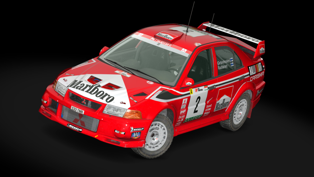 Gr A8 Mitsubishi EVO VI GRAVEL, skin 02