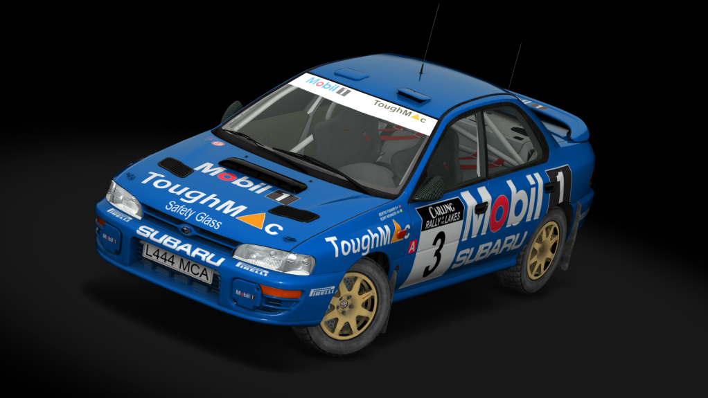 Gr A8 Subaru Impreza 555 GRAVEL, skin 21