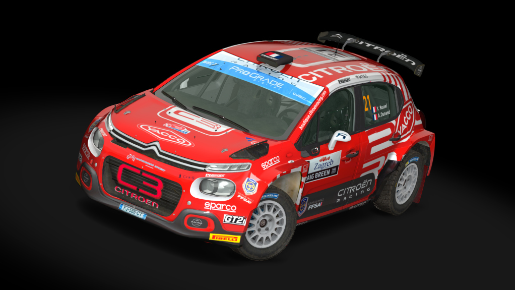 Rally 2 Citroen C3 GRAVEL, skin 05