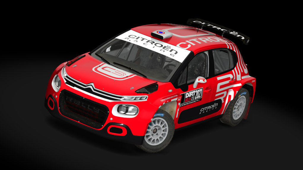 Rally 2 Citroen C3 GRAVEL, skin 12