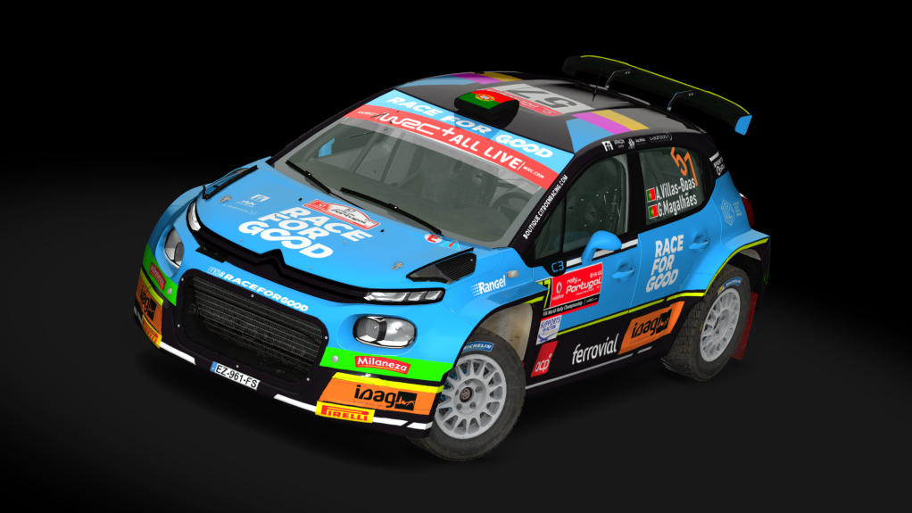 Rally 2 Citroen C3 GRAVEL, skin 14