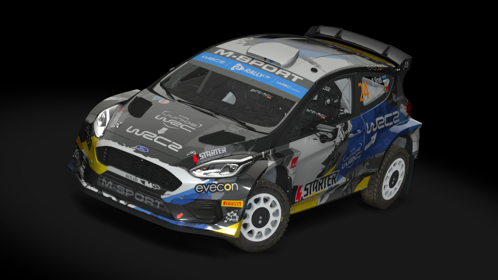 Rally 2 Ford Fiesta GRAVEL, skin 02