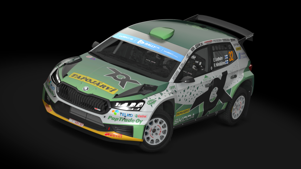 Rally 2 Skoda Fabia RS GRAVEL, skin 08