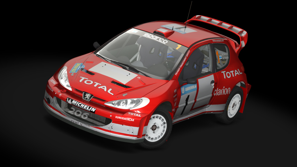 WRC 2.0 Peugeot 206 GRAVEL, skin 03