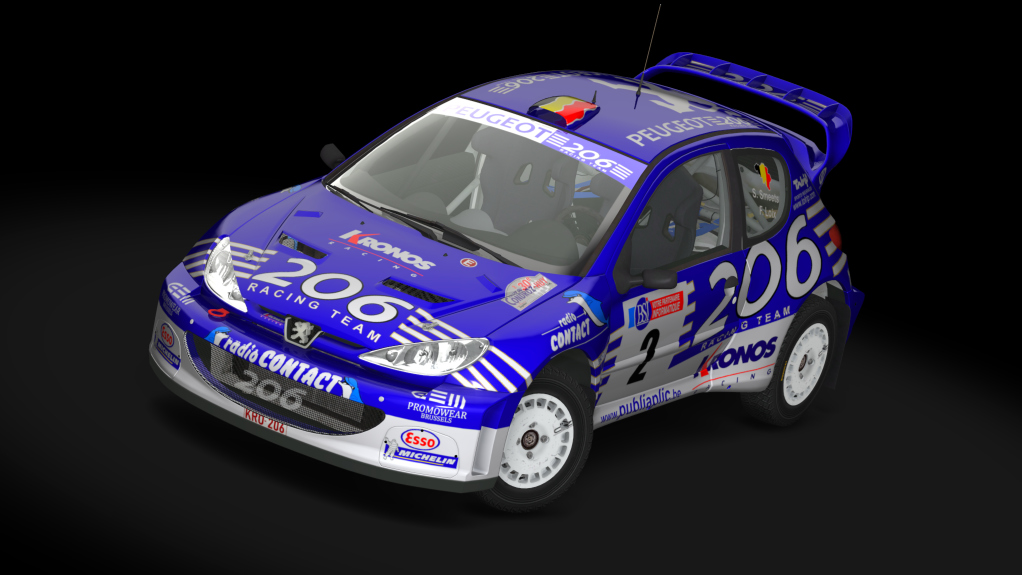 WRC 2.0 Peugeot 206 GRAVEL, skin 06