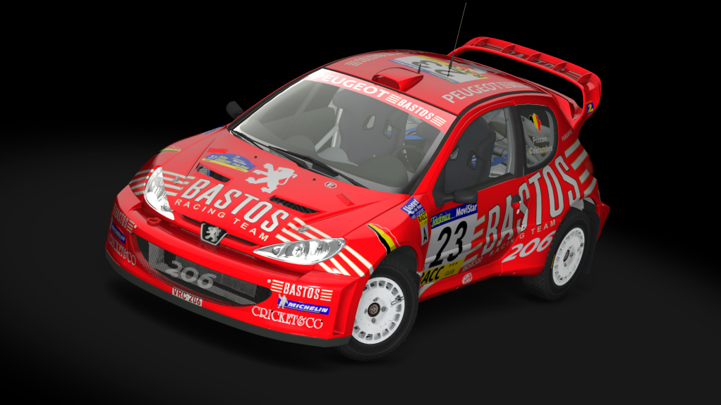 WRC 2.0 Peugeot 206 GRAVEL, skin 07