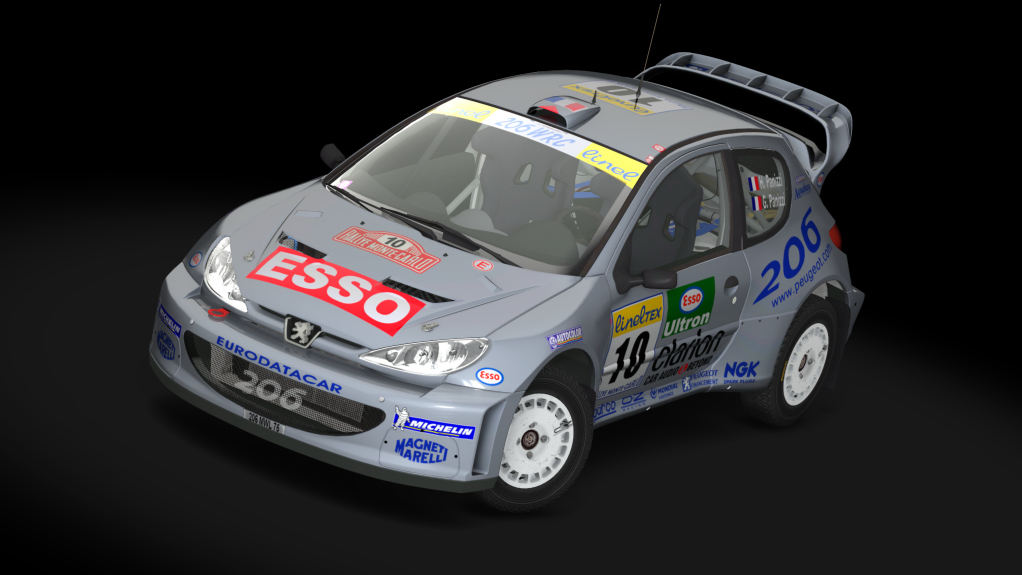 WRC 2.0 Peugeot 206 GRAVEL, skin 08