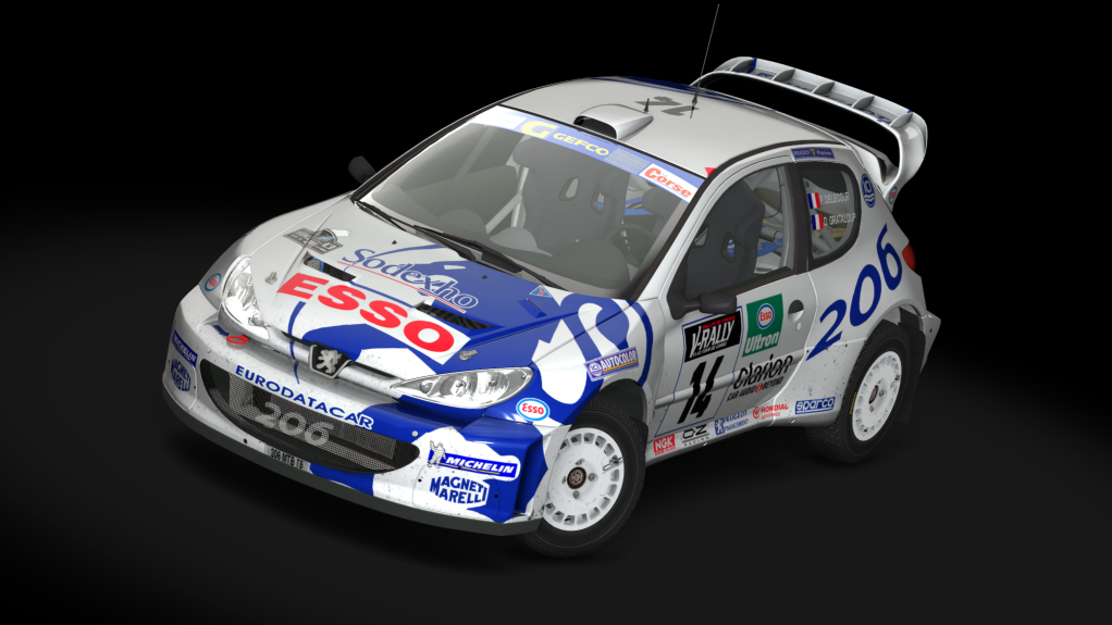 WRC 2.0 Peugeot 206 GRAVEL, skin 09