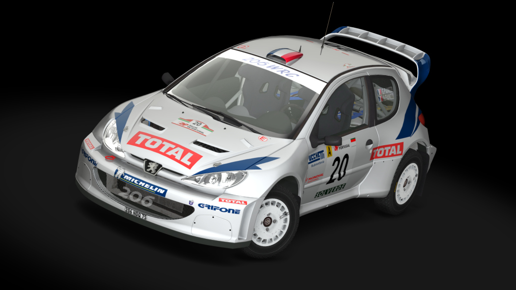 WRC 2.0 Peugeot 206 GRAVEL, skin 11