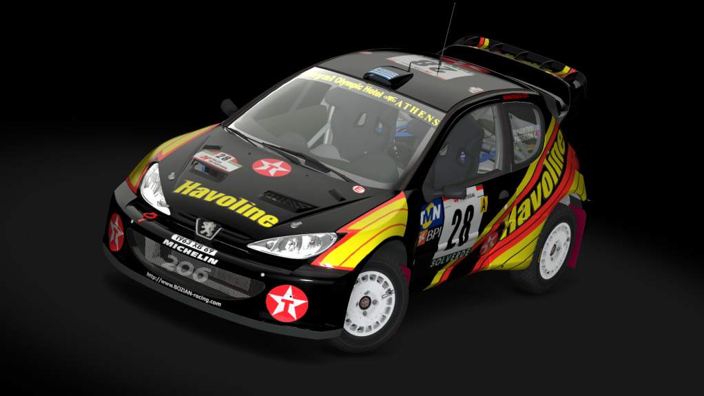 WRC 2.0 Peugeot 206 GRAVEL, skin 12