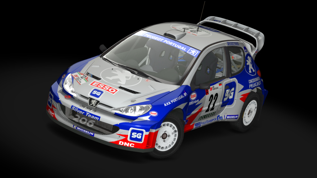 WRC 2.0 Peugeot 206 GRAVEL, skin 13