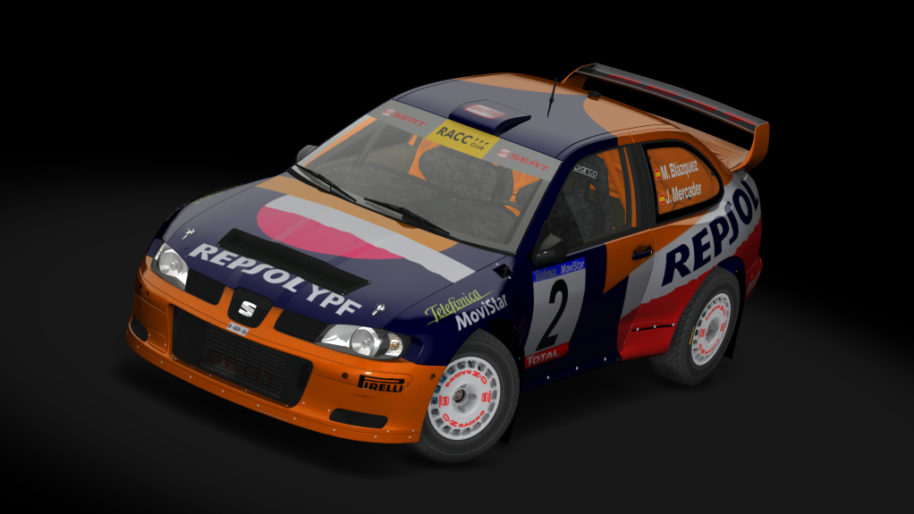 WRC 2.0 Seat Cordoba EVO III GRAVEL, skin 02