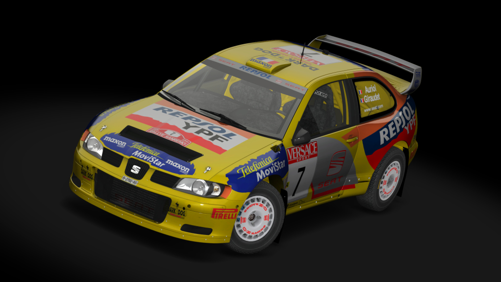 WRC 2.0 Seat Cordoba EVO III GRAVEL, skin 06