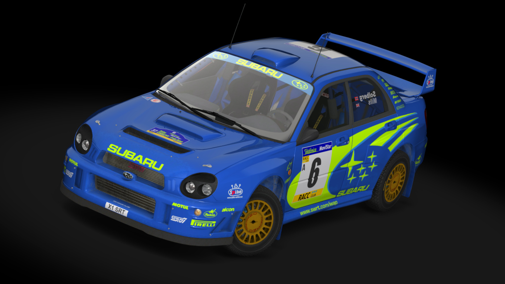 WRC 2.0 Subaru Impreza S8 GRAVEL, skin 14