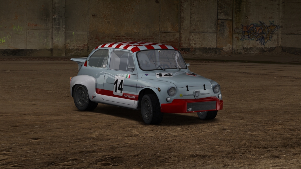 Abarth 1000 Berlina Corsa 1964 Gr. 2 Class 1000cc, skin 14