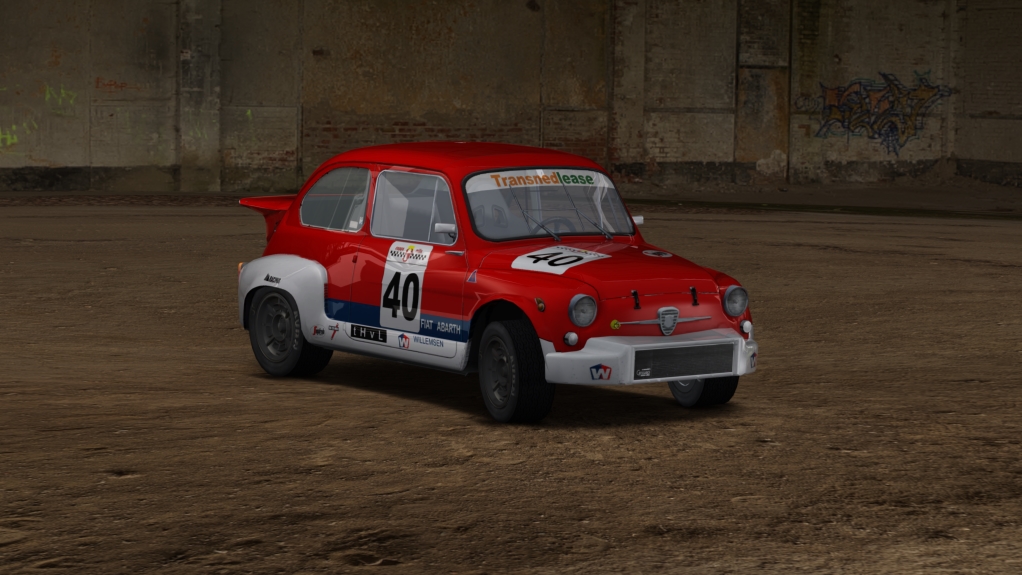 Abarth 1000 Berlina Corsa 1964 Gr. 2 Class 1000cc, skin 40