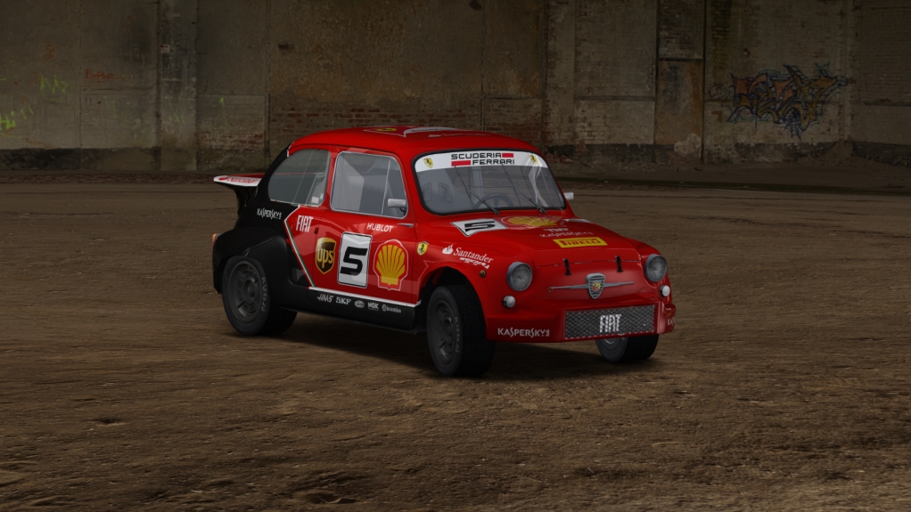 Abarth 1000 Berlina Corsa 1964 Gr. 2 Class 1000cc, skin 5