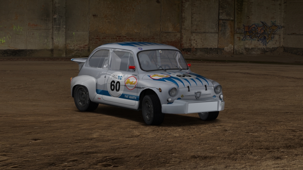 Abarth 1000 Berlina Corsa 1964 Gr. 2 Class 1000cc, skin 60