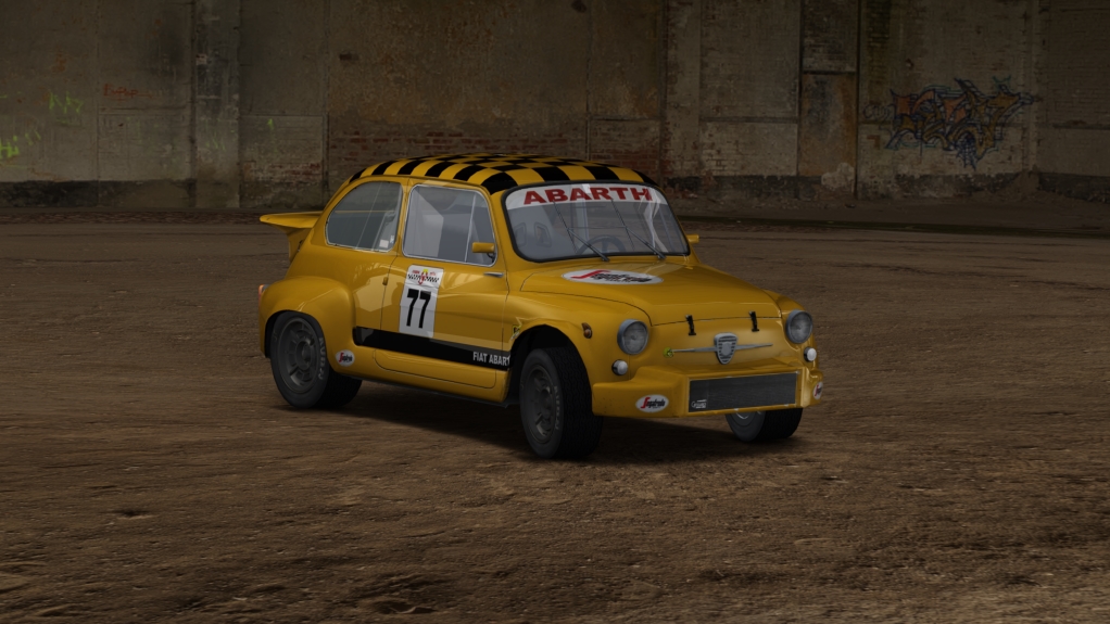 Abarth 1000 Berlina Corsa 1964 Gr. 2 Class 1000cc, skin 77