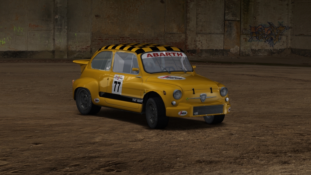 Abarth 1000 Berlina Corsa 1965 Gr. 2 Class 1000cc, skin 77