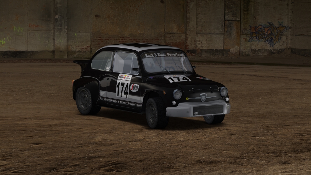 Abarth 1000 Berlina Corsa 1966 Radiale Gr. 5 Class 1000cc, skin 174