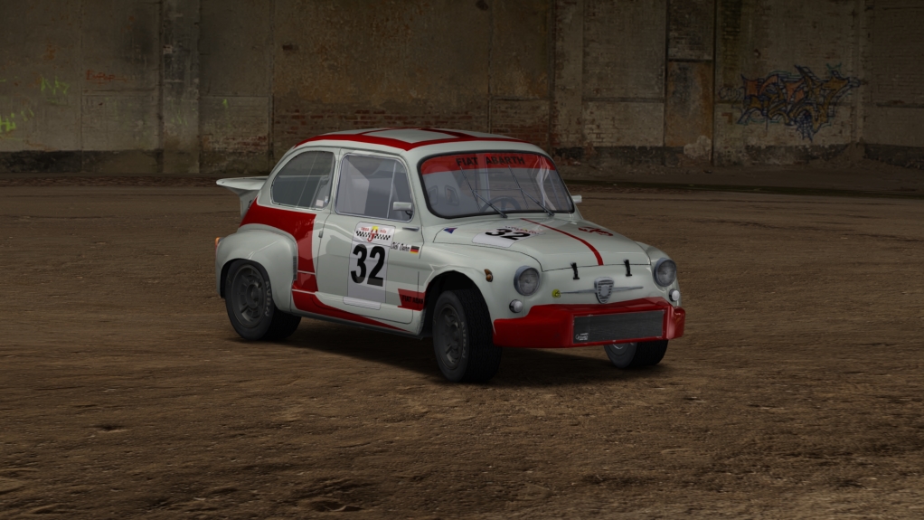 Abarth 1000 Berlina Corsa 1966 Radiale Gr. 5 Class 1000cc, skin 32